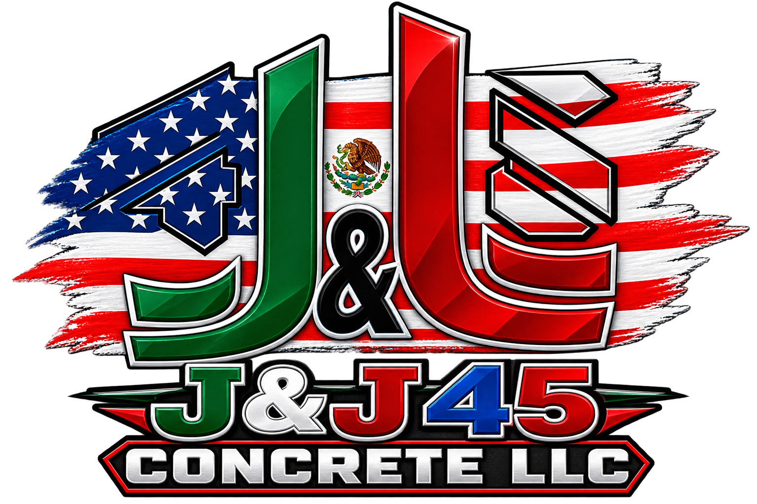 J and J 45 Concrete LLC logo